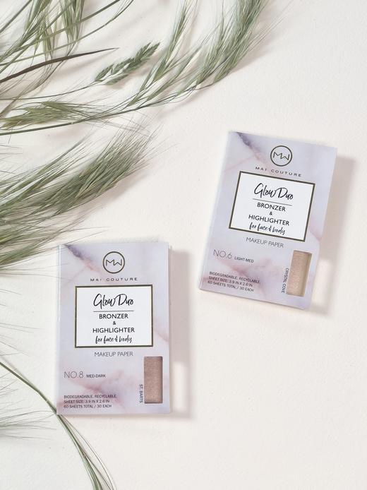 Glow Duo Makeup Sheets